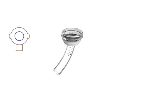 Stock image of the Provox Life LaryTune Fenestrated with ring